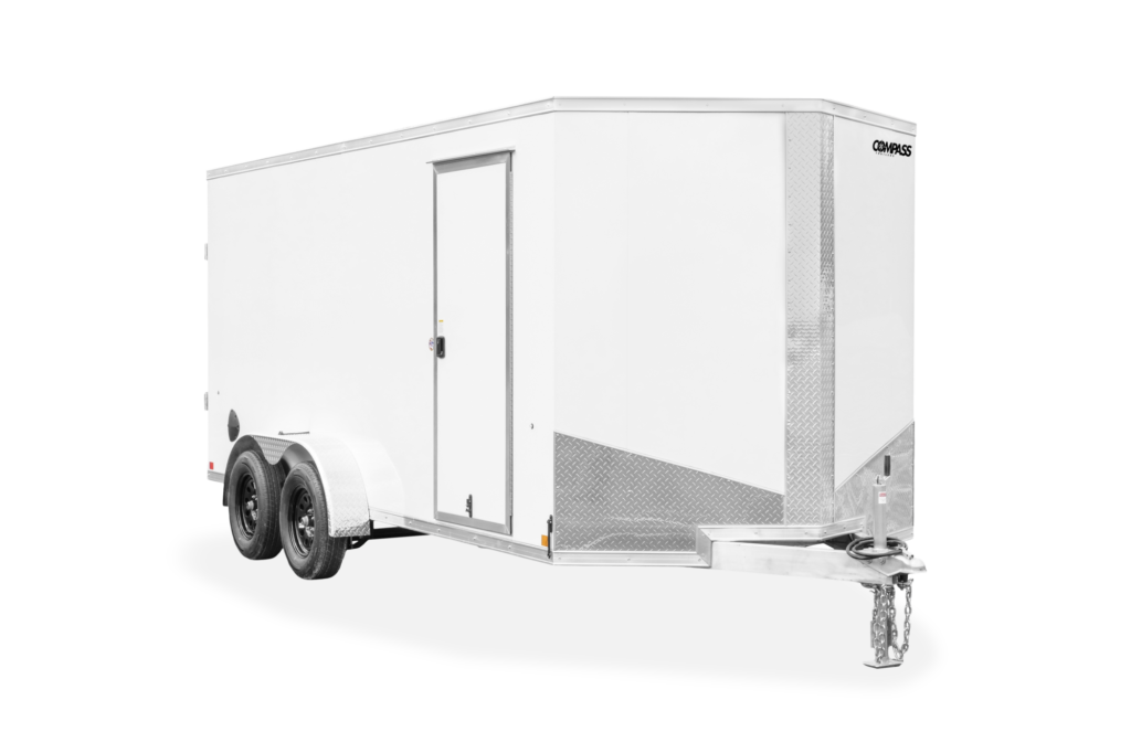 Compass Canyon Aluminum Cargo Trailer Front