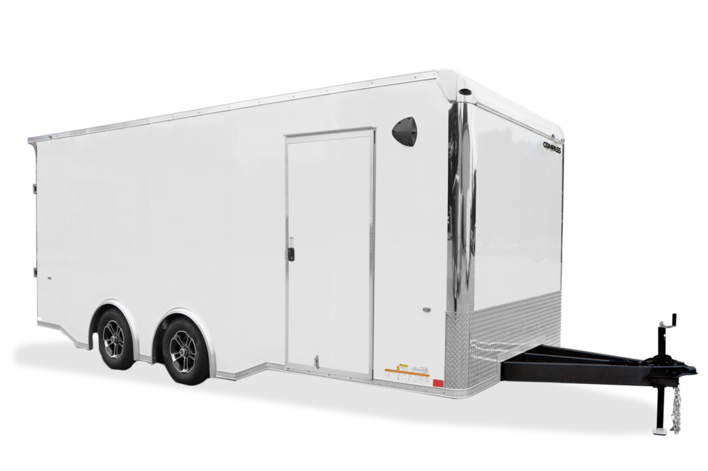 Compass Canyon Race Enclosed Car Trailer Front