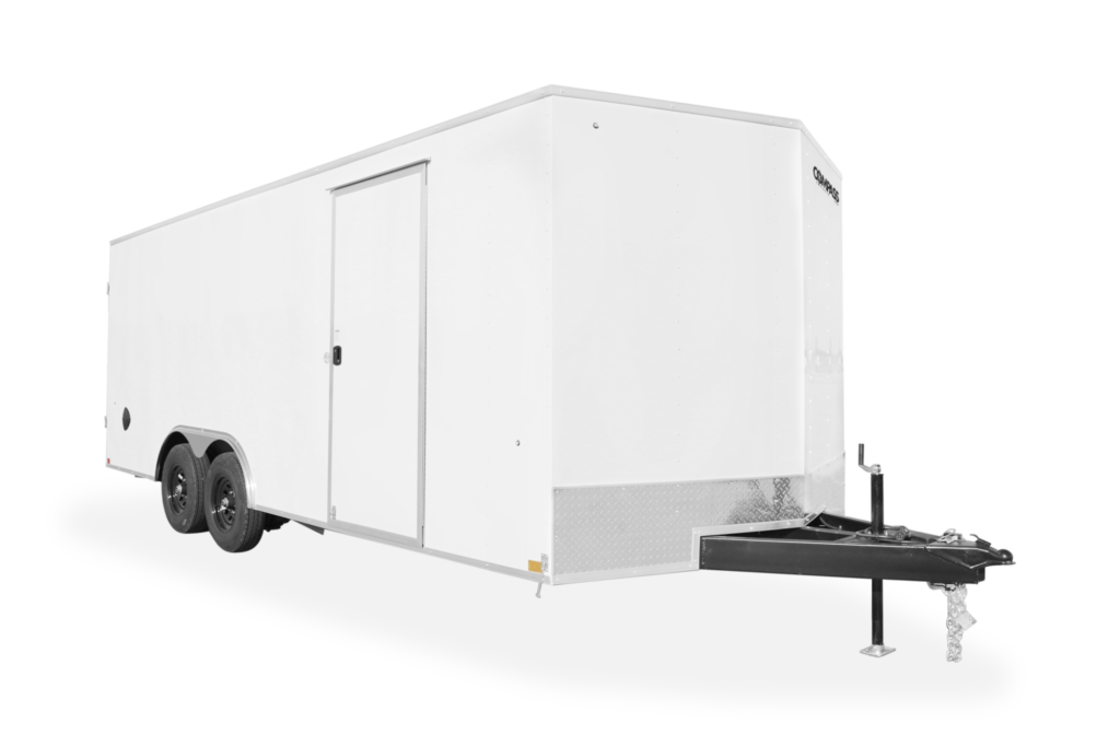 Compass Indigo DLX Car Hauler Trailer Front Hero