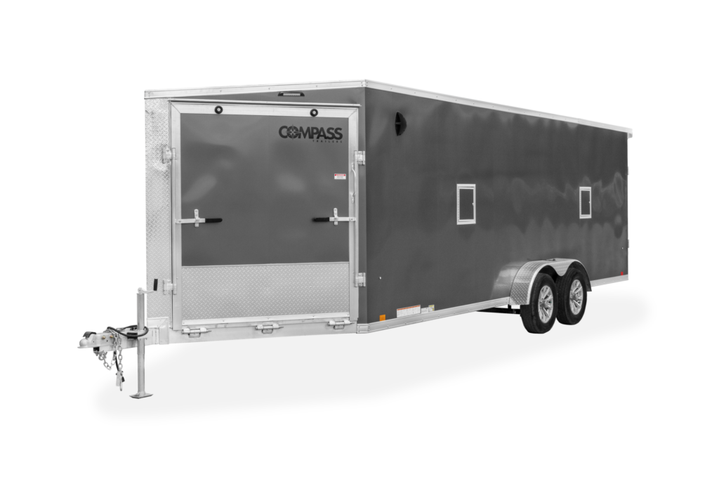 Compass Snow Motorsport Motorcycle Trailer Front