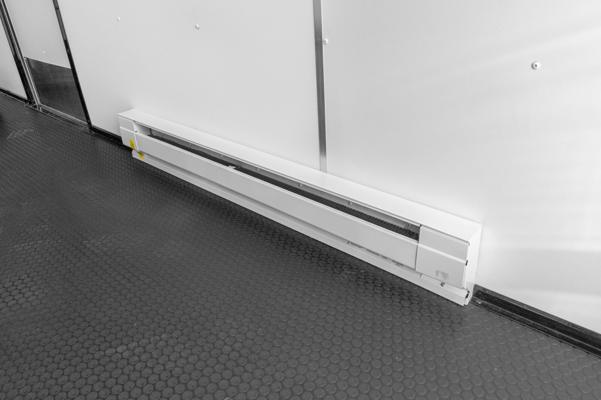 Compass Fiber Splicing Trailer Enclosed Contractor Trailer Floor Heater